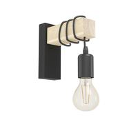 Eglo Lampada da parete Townshend plafoniera vintage a uno punto luce lampada da