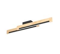 Plafoniera Eglo LED Camacho Marrone Nero 2 x 10 W Marrone-nero