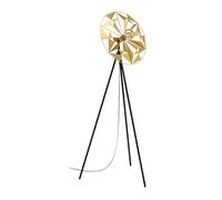 Eglo lampada da soffitto Castanuelo, lampada da parete | elegante, retrò, lampada da soffitto in metallo, oro, lampada da soggiorno a forma di stella, lampada da camera da letto E27
