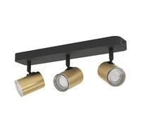 Eglo lampada da soffitto Consuma 1, barra spot 3 fiamme, illuminazione