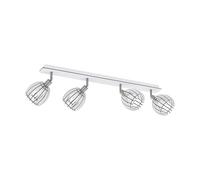 EGLO lampada da soffitto Cossano-Spot, plafoniera a 4