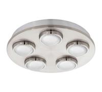 Eglo Lampada da soffitto Integriert, Argento