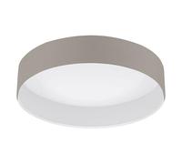 Plafoniera Moderna Pasteri Policarbonato Bianco 3 Luci Led 3,6W