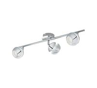 EGLO lampada da soffitto Nocito 1, faretti da soffitto, acciaio cromato