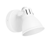 Spot Moderno Seras 1 In Acciaio Bianco 1 Luce Gu10 3W Ip20