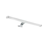 Applique Moderna Vinchio Acciaio Cromo Led Integrato 13,6W