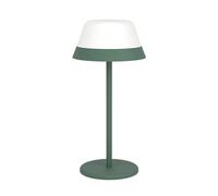Lampade Da Tavolo Esterno Moderna Meggiano Policarbonato Verde E Bianco Led