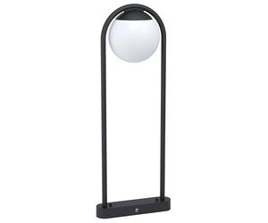Eglo Lampada da terra esterna Prata Vecchia, 1 fiamma, design
