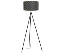 Plafoniera Moderna Fradelo 1 Acciaio Nero Luce Led Integrato 46,5W