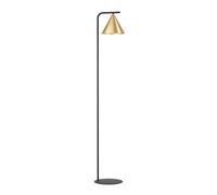 Piantana Contemporanea Narices 1 Luce Acciaio Nero