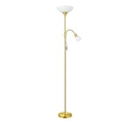 Eglo Lampada da terra Up 2, Piantana da terra a due luci, Lampadario