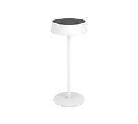 EGLO Lampada solare da tavolo a LED per esterni, a batteria, senza fili, touch, dimmerabile, in metallo, colore luce bianco caldo neutro freddo, IP54