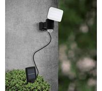 EGLO Lampada solare LED Casabas con sensore, nera EGLO