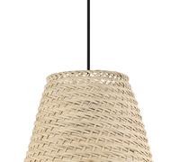 EGLO Lampada sospensione Aycliffe paralume rattan Ø30cm EGLO