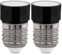 Eglo Lampadina a LED E27, dimmerabile gradualmente, lampadina a proiezione con dimmer e interruttore, 3,5 Watt, luce bianca calda, 2200 Kelvin, lampadina LP, diametro 3,2 cm (Confezione da 2)