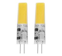 Eglo Lampadina LED COB G4, dimmerabile, set di 2 lampadine con attacco a spina, 3 watt (equivalente a 30 watt), 320 lumen, luce bianca calda, 2700 kelvin, pin G4, Ø 1,2 cm