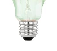 EGLO lampadina LED E27 dimmerabile colorata, lampadina a spirale scintillante, lampadina arcobaleno, 4 Watt, 200 Lumen, bianco caldo, 2000k, lampadina Edison A75, Ø 7,5 cm