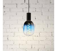 EGLO Lampadina LED E27 4W T120 2.000K a filamenti blu dimmerabile EGLO