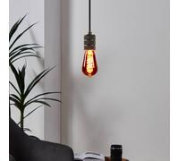 EGLO Lampadina LED ST64 E27 4W 2.000K filamenti rame EGLO