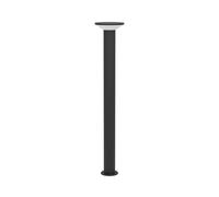 EGLO Lampione a LED Rigosa, nero, altezza 100 cm, metallo EGLO