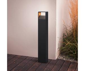 EGLO Lampione LED Doninni 1, antracite, altezza 80 cm EGLO