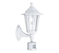 Applique Contemporanea Da Esterno Laterna 5 1 Luce Alluminio Fuso Bianco Sensore