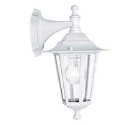 Applique Contemporanea Da Esterno Laterna 5 1 Luce Bassa Alluminio Fuso Bianco