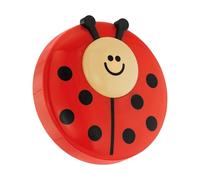 EGLO LED Applique Annika, lampada da parete per interni, plastica rossa | e nera