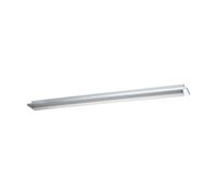 EGLO LED Applique Cumbrecita, Lampada da bagno, Luce specchio in acciaio | e plastica, Lampada da parete cromata e bianca, Lampada per ambienti umidi, IP44, 92 cm