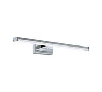 Applique Moderna Pandella 1 Piccola Led Alluminio Cromo E Argento