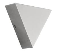 EGLO LED Applique Trigo 1, lampada da parete per interni, acciaio
