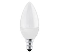Eglo Led E14, lampadina a candela, lampada Led da 5 watt (equivalente a 40 watt), 470 lumen, bianco neutro, 4000 Kelvin, lampadina C37, Ø 3,7 cm