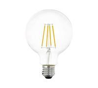 Eglo LED E27 dimmerabile a 3 fasi, lampadina retrò per regolazione con interruttore, 7 Watt (equivalente a 60 Watt), 806 Lumen, illuminante bianco caldo, 2700k, Edison Ø 9,5 cm