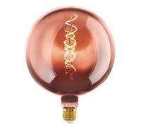 Eglo LED Spirale Filamento G200 Globe 4W E27 Rame 40lm Extra Caldo 1600K Dimmbar