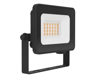 Eglo LED Faretto esterno Risacca-E, 1800 lumen, proiettore orientabile, lampada da parete in alluminio nero, luce bianca neutra, IP65