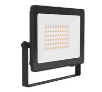 Eglo LED Faretto esterno Risacca-E, 4500 Lumen, proiettore orientabile, lampada da parete in alluminio nero, luce neutra, IP65