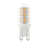 Eglo LED G9 base a perno dimmerabile, lampadina plug-in 3 Watt (equivalente a 30 Watt), 320 Lumen, lampada a pannocchia bianco neutro, 4000k, Ø 1,6 cm