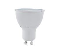 Eglo LED GU10 dimmerabile a 3 fasi, lampadina con riflettore per la regolazione con interruttore, 4,8 Watt (equivalente a 57 W), 400 Lumen, illuminante bianco caldo, 3000k, Ø 5 cm