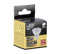 Eglo LED GU10 dimmerabile, spot con riflettore 5 Watt (equivalente a 50 Watt), 345 Lumen, illuminante bianco caldo, 3000k, lampadina Ø 5 cm