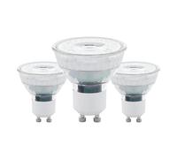 Eglo LED GU10 set di 3 lampadine, 3 spot con riflettore 4,5 Watt ciascuno