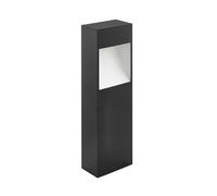 Eglo LED Lampada da Esterno per Basamento Manfria, 1 fiamma, lampada | da piedistallo in alluminio antracite, luce calda, IP44