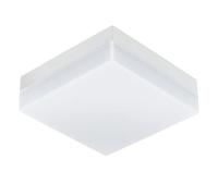 Eglo LED lampada da esterno Sonella, 1 fiamma, illuminazione per parete | e soffitto, plafoniera in plastica, colore bianco, IP44