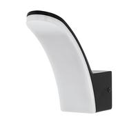 Applique Moderna Da Esterno Fiumicino Led Alluminio Nero