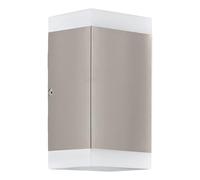 Eglo Led lampada da parete per esterni Carpinera, lampada da esterno a due