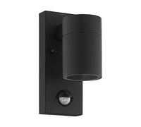 Applique Moderna Da Esterno Riga 5 1 Luce Acciaio Zincato Nero
