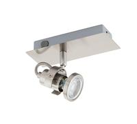 Eglo LED Lampada da Parete Tukon 3, Faretto da Parete in Metallo, Lampada