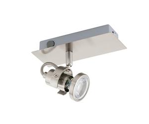 Eglo LED Lampada da Parete Tukon 3, Faretto da Parete in Metallo, Lampada