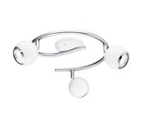 BIMEDA ARCO 3 LUCE 2,5W GU10 ACCIAIO BIANCO CROMO