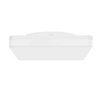 Eglo LED lampada da soffitto esterna Castagneto, bianco caldo-freddo, luce | decorativa da esterno per balcone e terrazza, plastica bianca, IP54, 26 x 26 cm