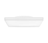 Eglo LED lampada da soffitto esterna Castagneto, bianco caldo-freddo, luce decorativa per balcone e terrazza, plastica bianca, IP54, 31 x 31 cm